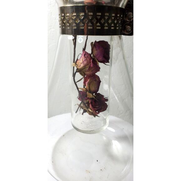 Beverage Server with a silver-plated handle and top ~Vintage/Antique~ - Picture 4 of 6